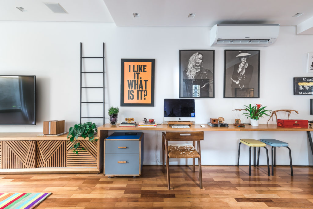 Arquitetura de uma sala de estar